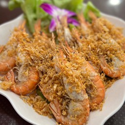 กุ้งทอดกระเทียม
