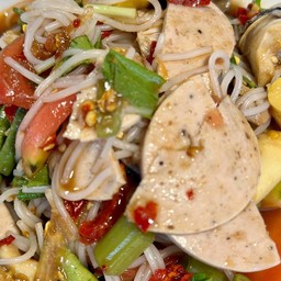 ตำขนมจีนหมูยอ