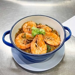 กุ้งอบวุ้นเส้น