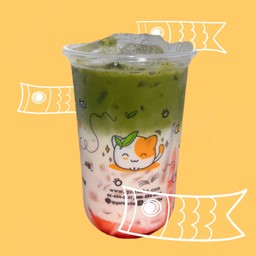 สตอเบอรี่มัทฉะลาเต้