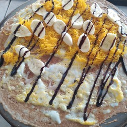 ไข่ กล้วยหอมสด ฝอยทอง