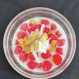 ทับทิมกรอบมะพร้าวอ่อน Tud Tim krob with young Coconut