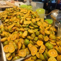 ส้มรักพ่อ (น้ำส้มคั้น)