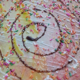 แยมกล้วย+แยมสตอเบอรี่+เรนโบว์