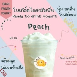โยเกิร์ตไอศกรีมปั่น Peach