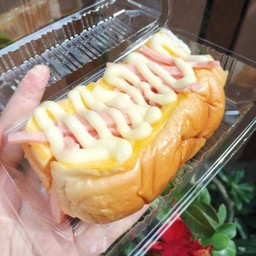 ขนมปังนึ่งแฮมมายองเนส