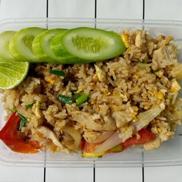 ข้าวผัดหมูสับ
