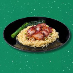 บะหมี่แห้งหมูแดง