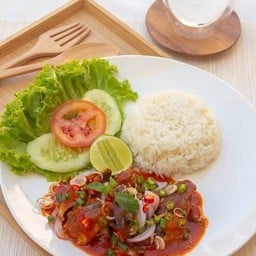 ข้าวยำปลากระป๋อง