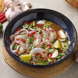 เกาเหลากุ้ง (สุก,สด)