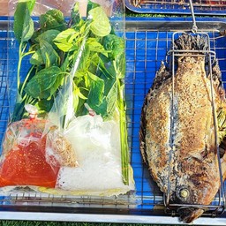 ปลาเผา ปลานิลอบโอ่ง