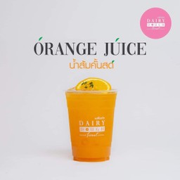 Orange juice(น้ำส้มคั้นสด)