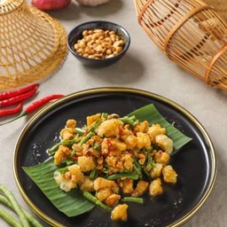 ตำกากหมูรสจัดสูตรคุณยาย