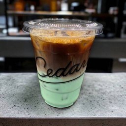 Iced Peppermint Latte