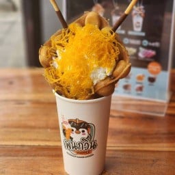 วาฟเฟิลเพนกวิน สวนผัก