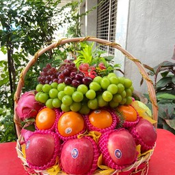 กระเช้าผลไม้สด Size XL