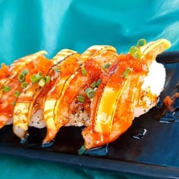 แซลมอนย่างชีส