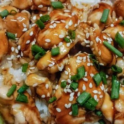 ข้าวไก่ผัดซอสเทอริยากิ