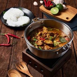 แกงป่าหมู/ไก่/กุ้งสับ