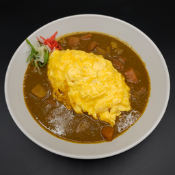 G08 - ข้าวแกงกะหรี่ ไข่ลาวา