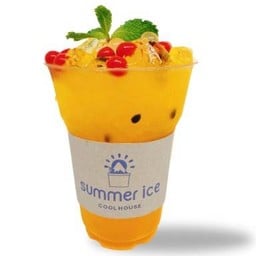 ชาเสาวรสเย็น