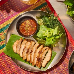 คอหมูย่าง  GRILLED PORK NECK