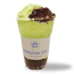 ชาเขียวญี่ปุ่นถั่วแดงเฟรปเป้