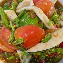 ตำถั่วหมูยอ