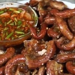 ไส้อ่อนย่าง(หมู)