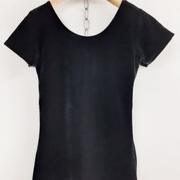 ดำ เสื้อกำมะหยี่S-M