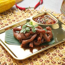 หมูเส้นทอด
