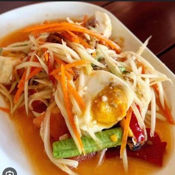 ตำไทไข่เค็ม