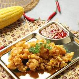 ข้าวโพดทอด