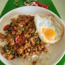 อาหารตามสั่ง กับข้าว ไข่ข้น