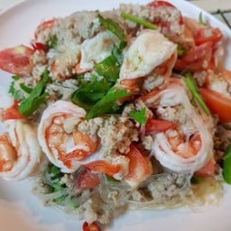 ยำวุ้นเส้นทะเล