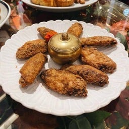 Crispy Chicken Wings  with Maple Jim Jaw