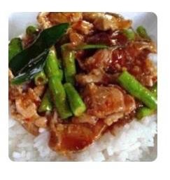 ผัดพริกแกงเนื้อ