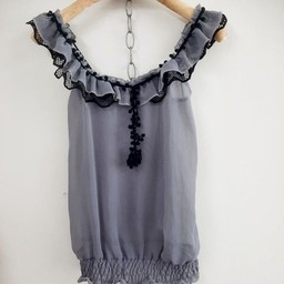 ชีฟอง สีเทา