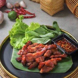 คอหมูย่างง