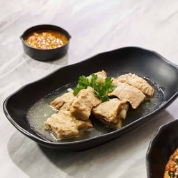 ซี่โครงหมูนึ่งจิ้มเต้าเจี่ยว
