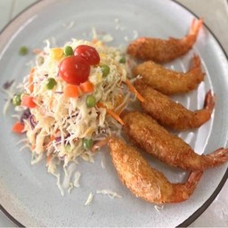 Mother’s steak สเต็กคุณแม่ เสต็ก สลัด ของทอด สปาเก็ตตี้ เฟรนฟราย