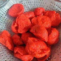 ลูกชิ้นปลาแดงทอด