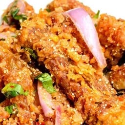 ยำไก่แซ่บ(กับข้าว)