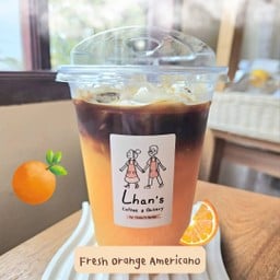 อเมริกาโน่น้ำส้มสด