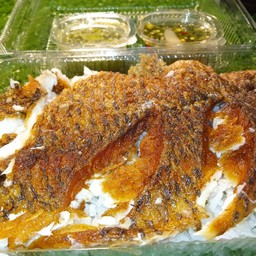 ข้าวปลาแกะ&น้ำจิ้มซีฟู้ด&พริกน้ำปลา