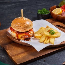 เบอร์เกอร์เนื้อ