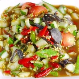 ตำแตงปูปลาร้า