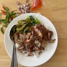 ข้าวขาหมูหนังล้วน