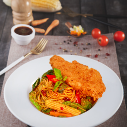 สปาฯขี้เมา+สเต็กหมูทงคัทสึ