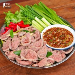 ลวกจิ้มเนื้อล้วน